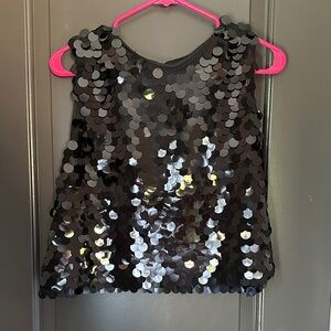 Rachel Zoe Elegant Black Top‎